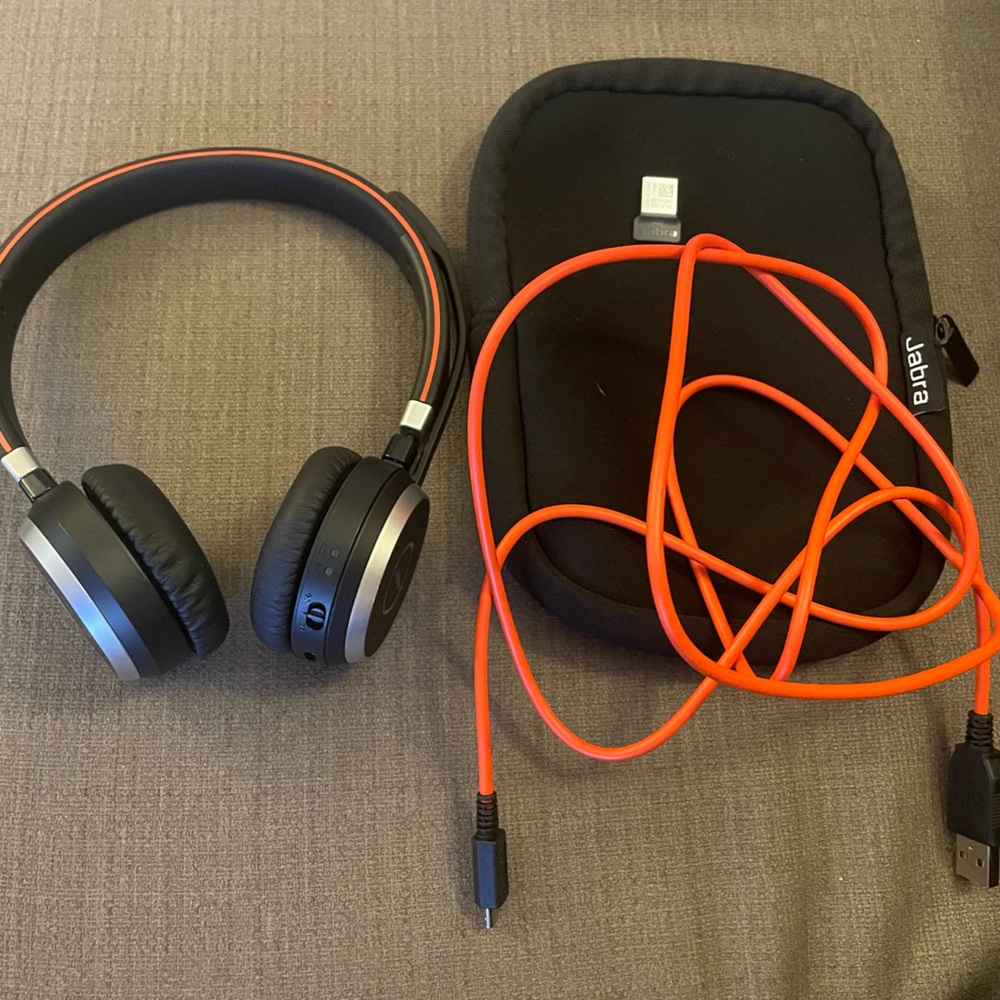 New Jabra Evolve 65 MS Wireless Headset